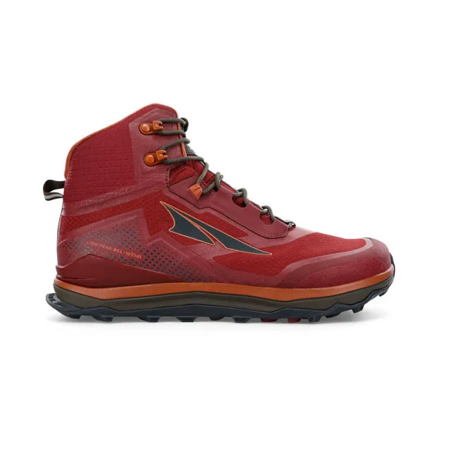 Altra Men's Lone Peak All Weather Mid Waterproof Boot Black 9