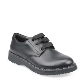 Angry Angels Girls Shoe Impact Black Leather