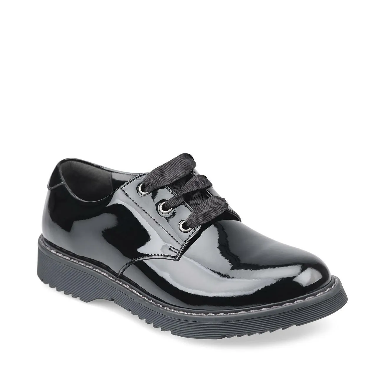 Angry Angels Girls Shoe Impact Black Patent