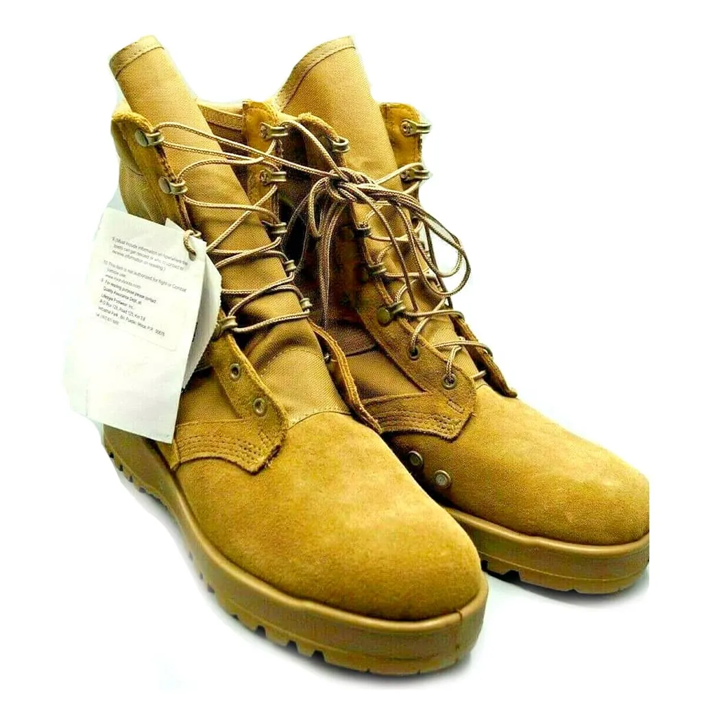 Army Hot Weather Coyote Brown Combat Boots