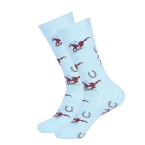 Blue Raceday Sock