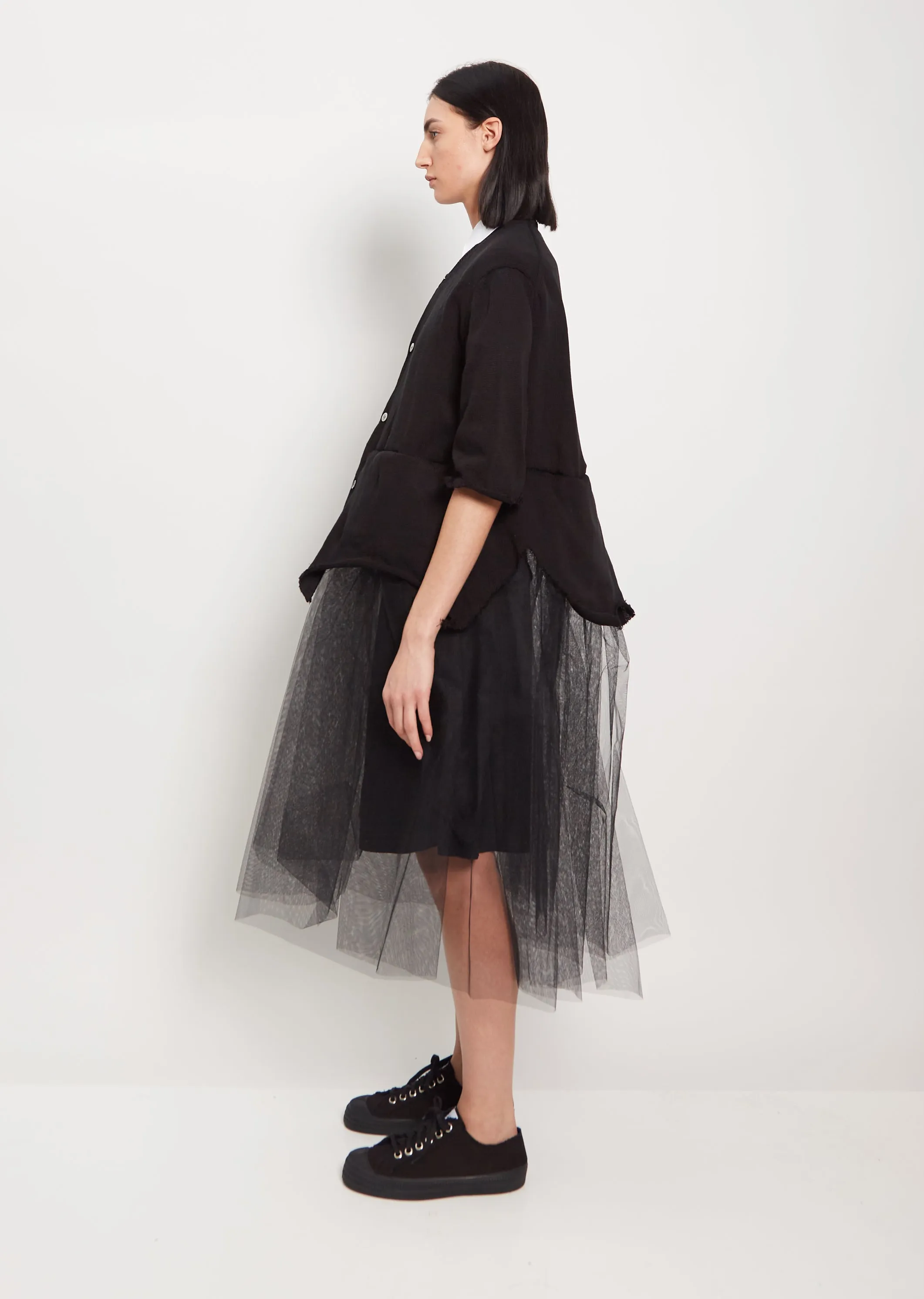 Cardigan Tulle Dress