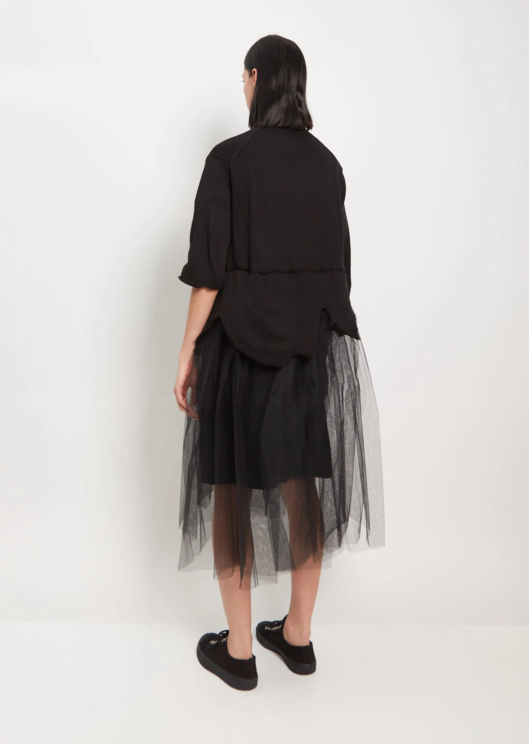 Cardigan Tulle Dress
