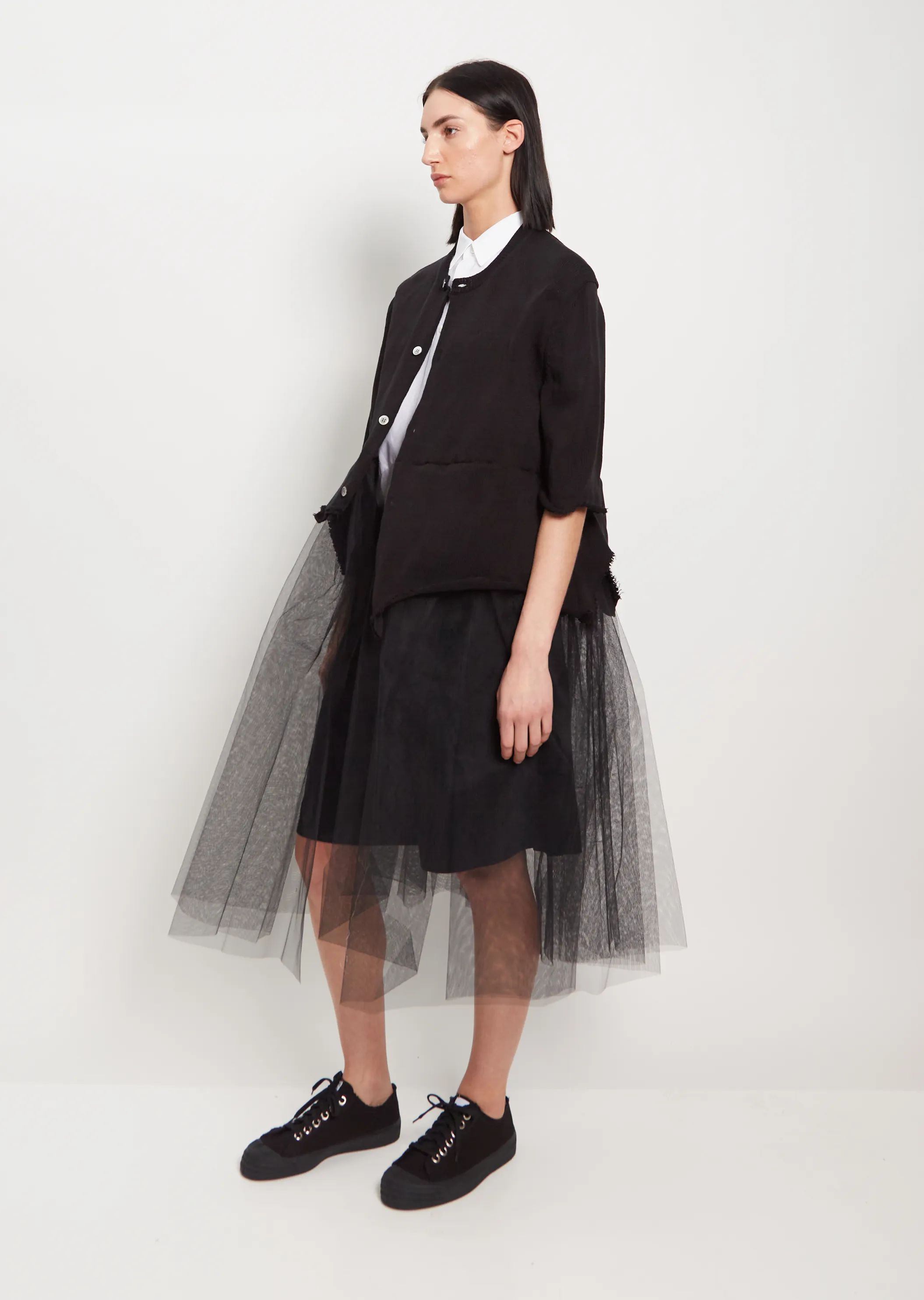 Cardigan Tulle Dress