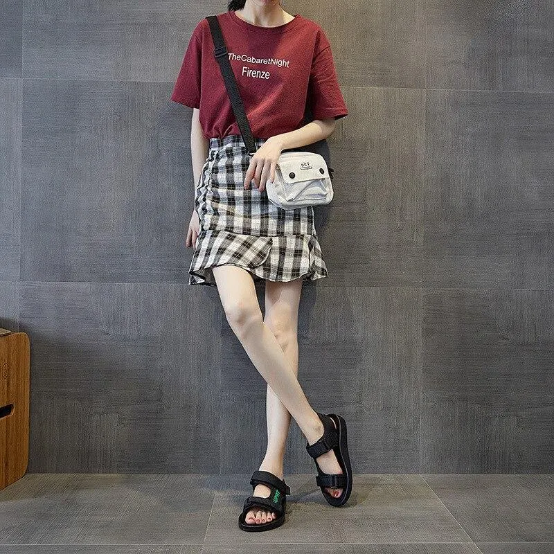 Chunky Sandals Women Summer Fashion Flats