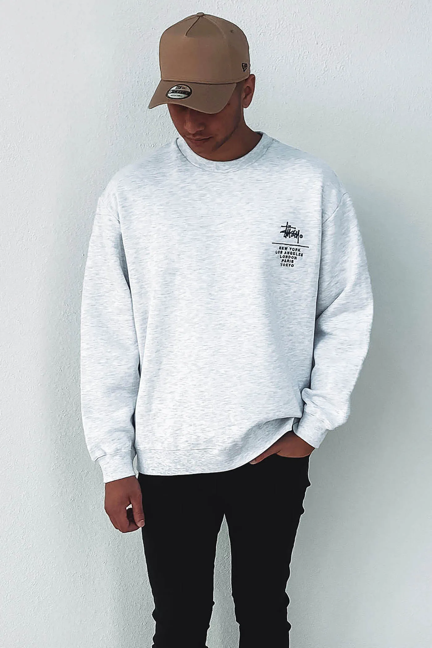 City Stack Crew Snow Marle