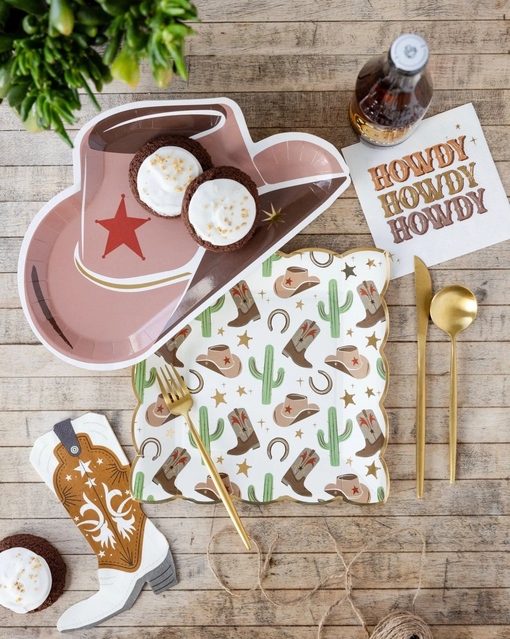 Cowboy Boot Napkins