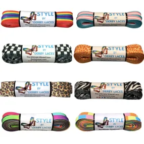 Derby Laces - Style Roller Skate Laces - 96 Inch