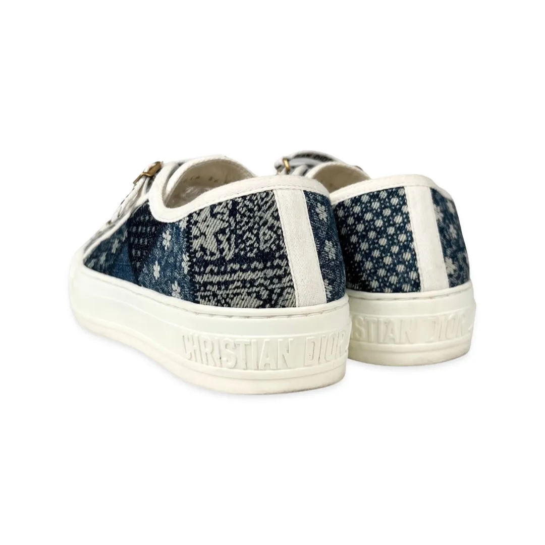 Dior Walk 'n' Dior Patchwork Denim Sneaker