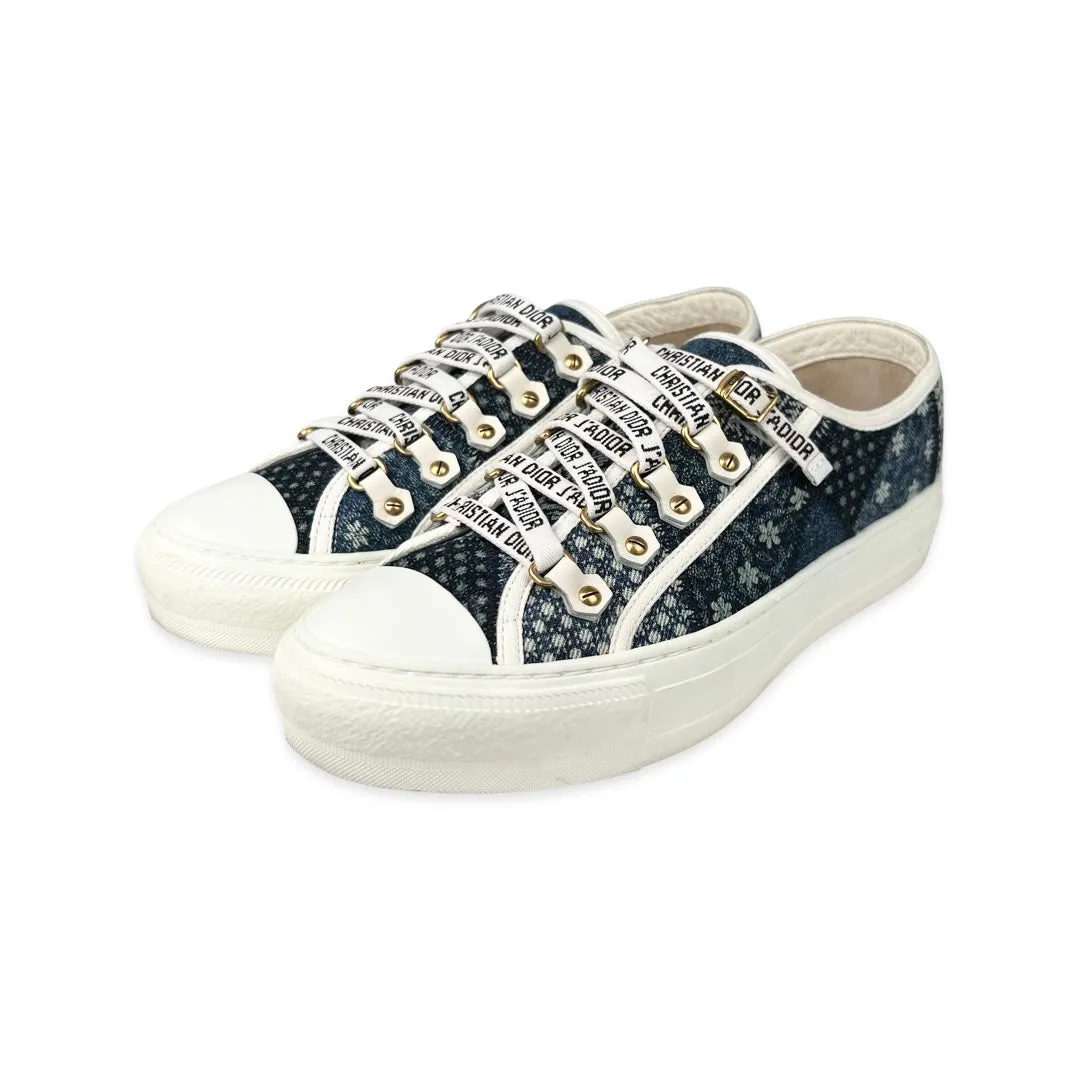 Dior Walk 'n' Dior Patchwork Denim Sneaker