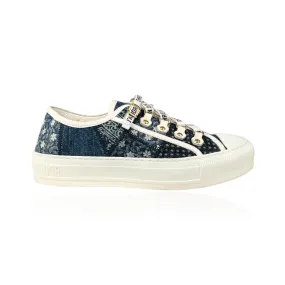 Dior Walk 'n' Dior Patchwork Denim Sneaker