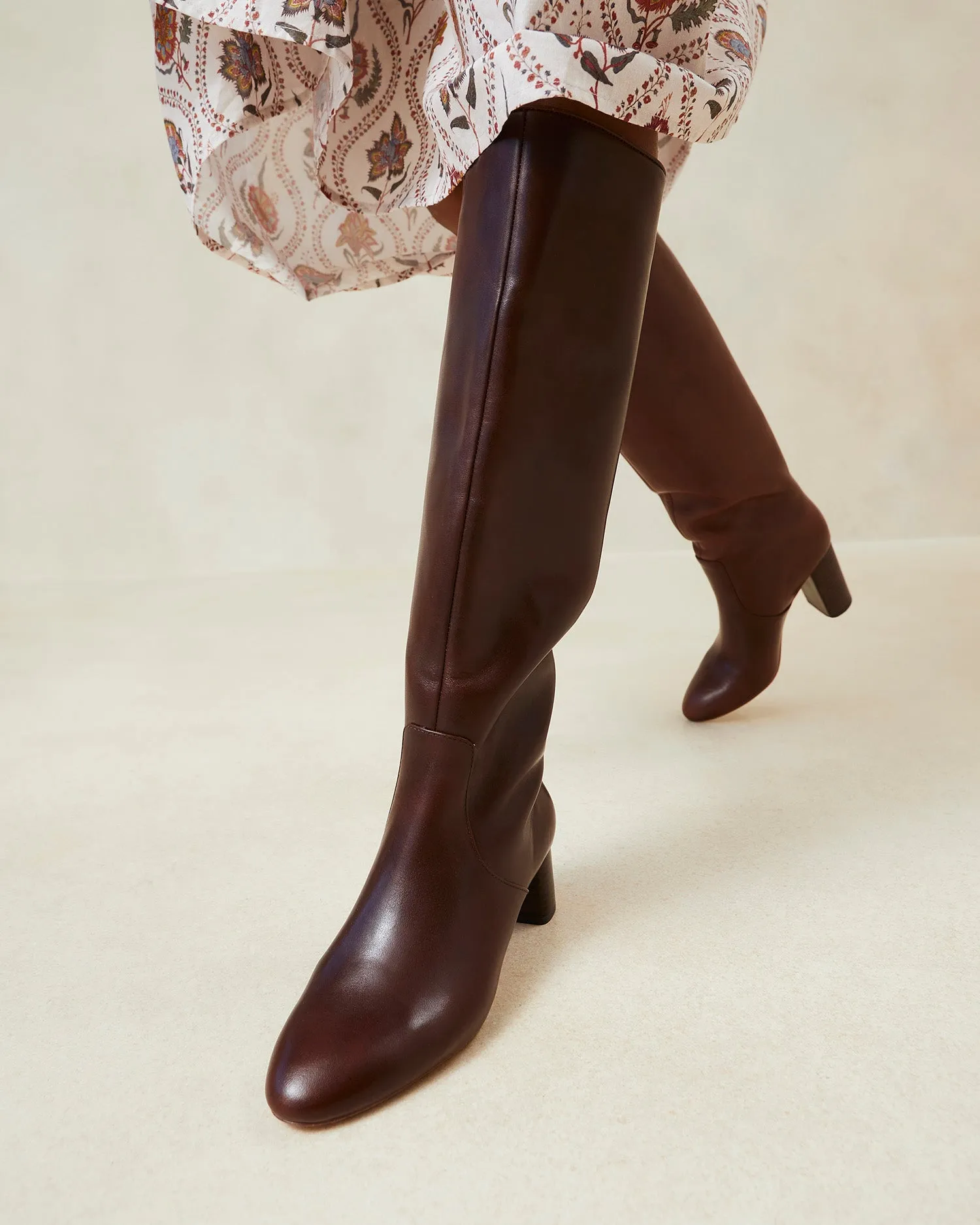 Gia Espresso Tall Boot