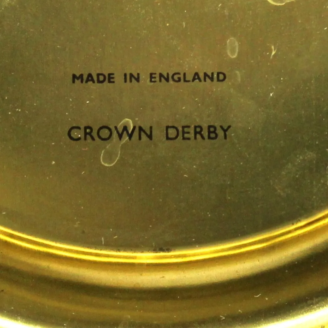 Gift Tin / Cookie Tin, Crown Derby, Imari Style Design, Chinoiserie Vintage, England