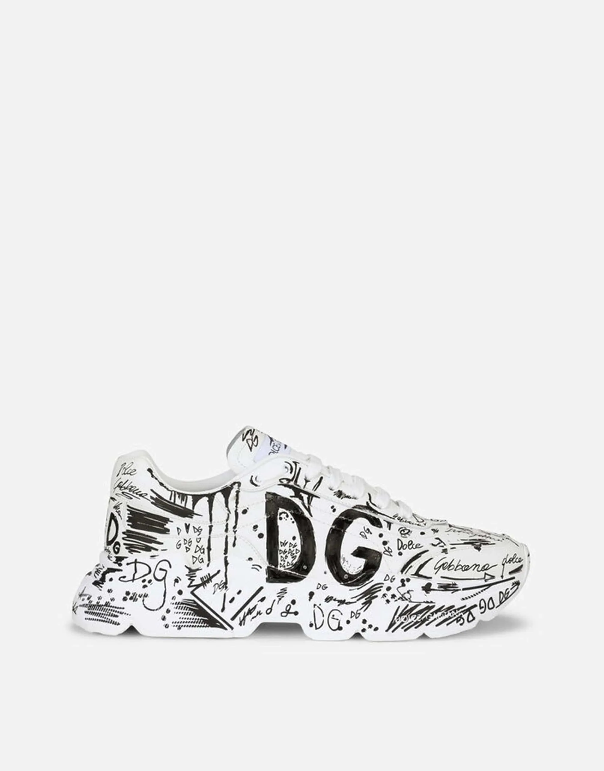 Hand-Painted Graffiti Daymaster Sneakers