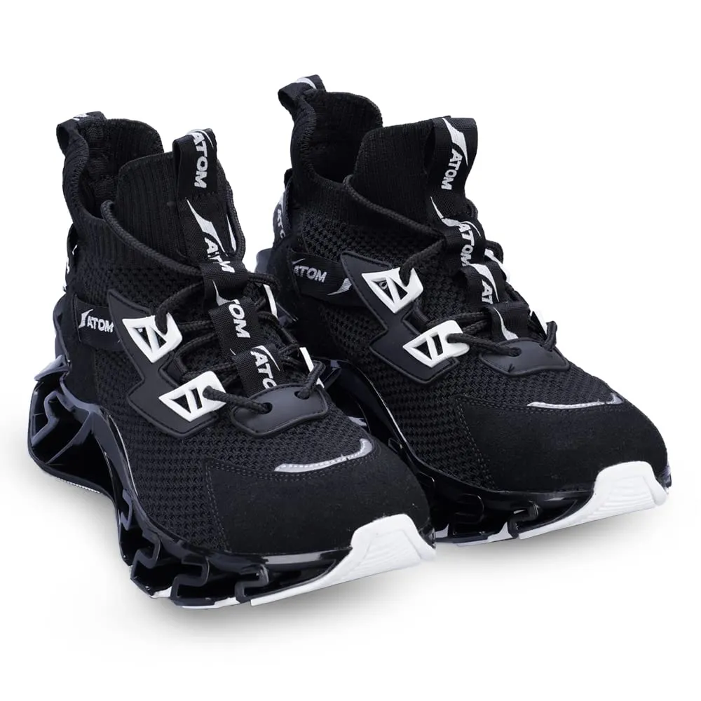Lace Up Knitted Spring Edge Alpha Sneakers