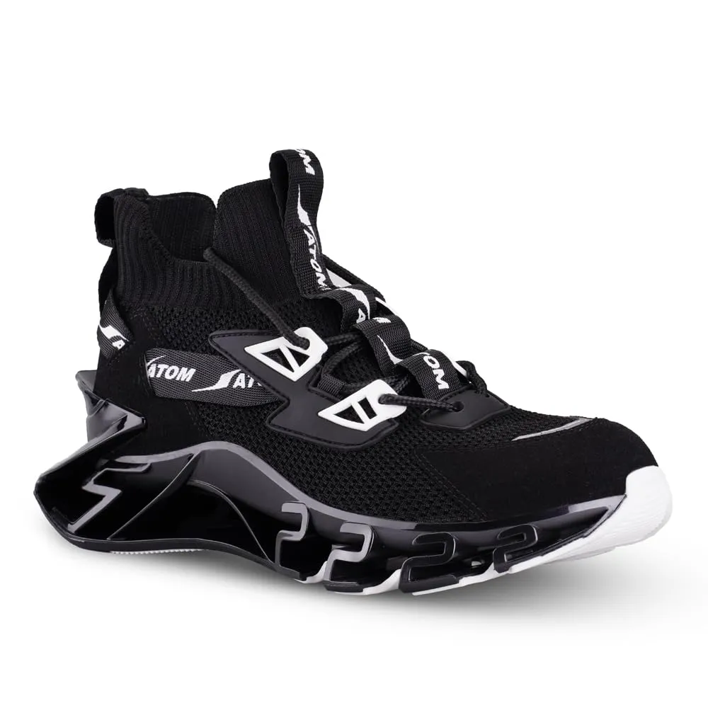 Lace Up Knitted Spring Edge Alpha Sneakers