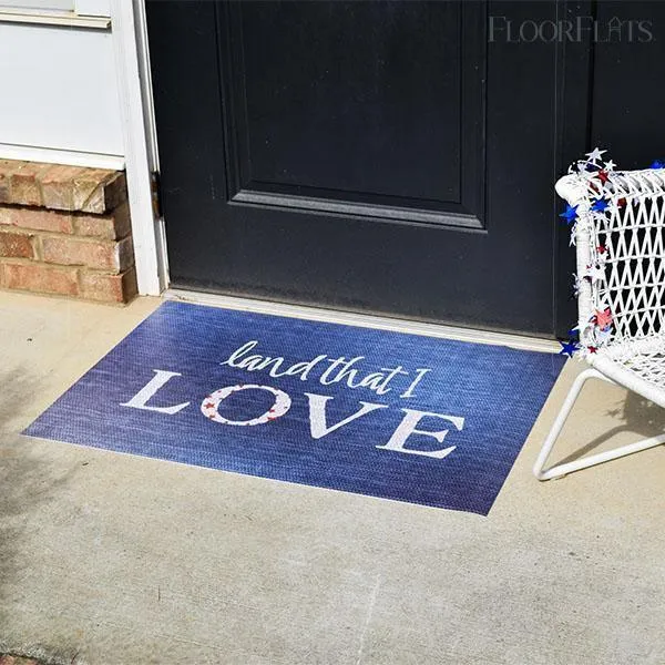 Land that I Love FloorFlat - Premium Vinyl Floor Mat