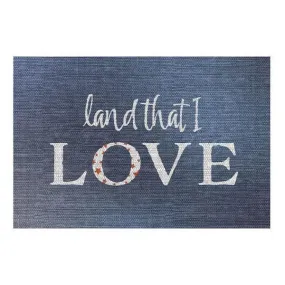 Land that I Love FloorFlat - Premium Vinyl Floor Mat