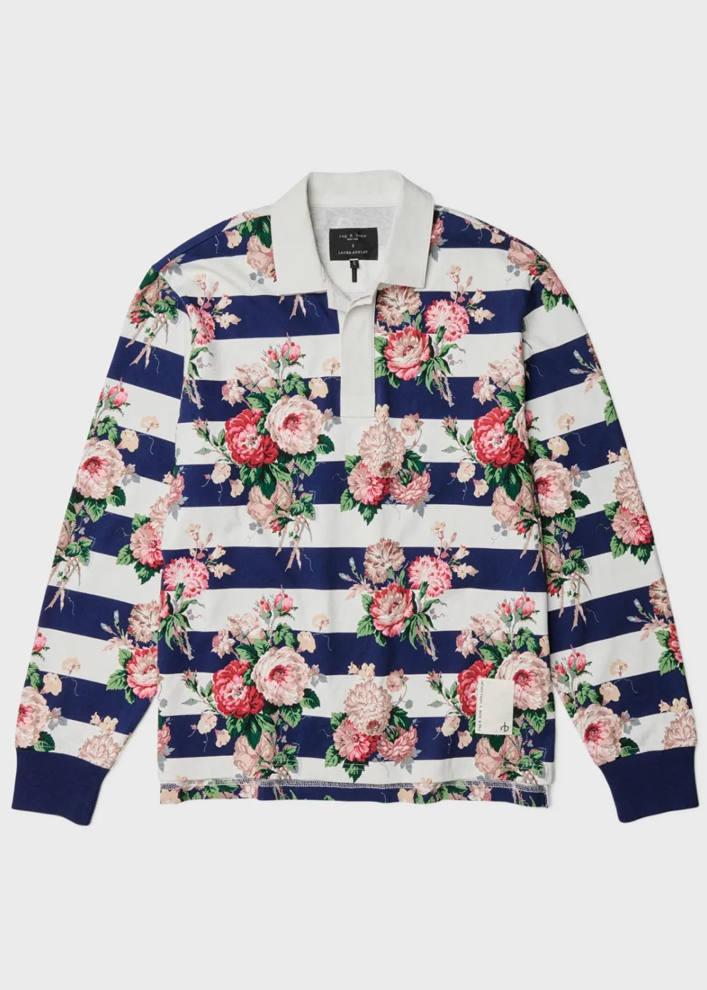 Laura Ashley Printed Rugby Jersey