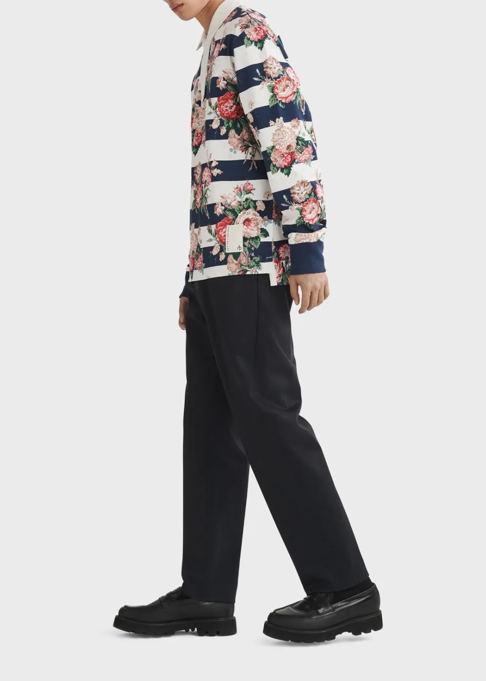Laura Ashley Printed Rugby Jersey