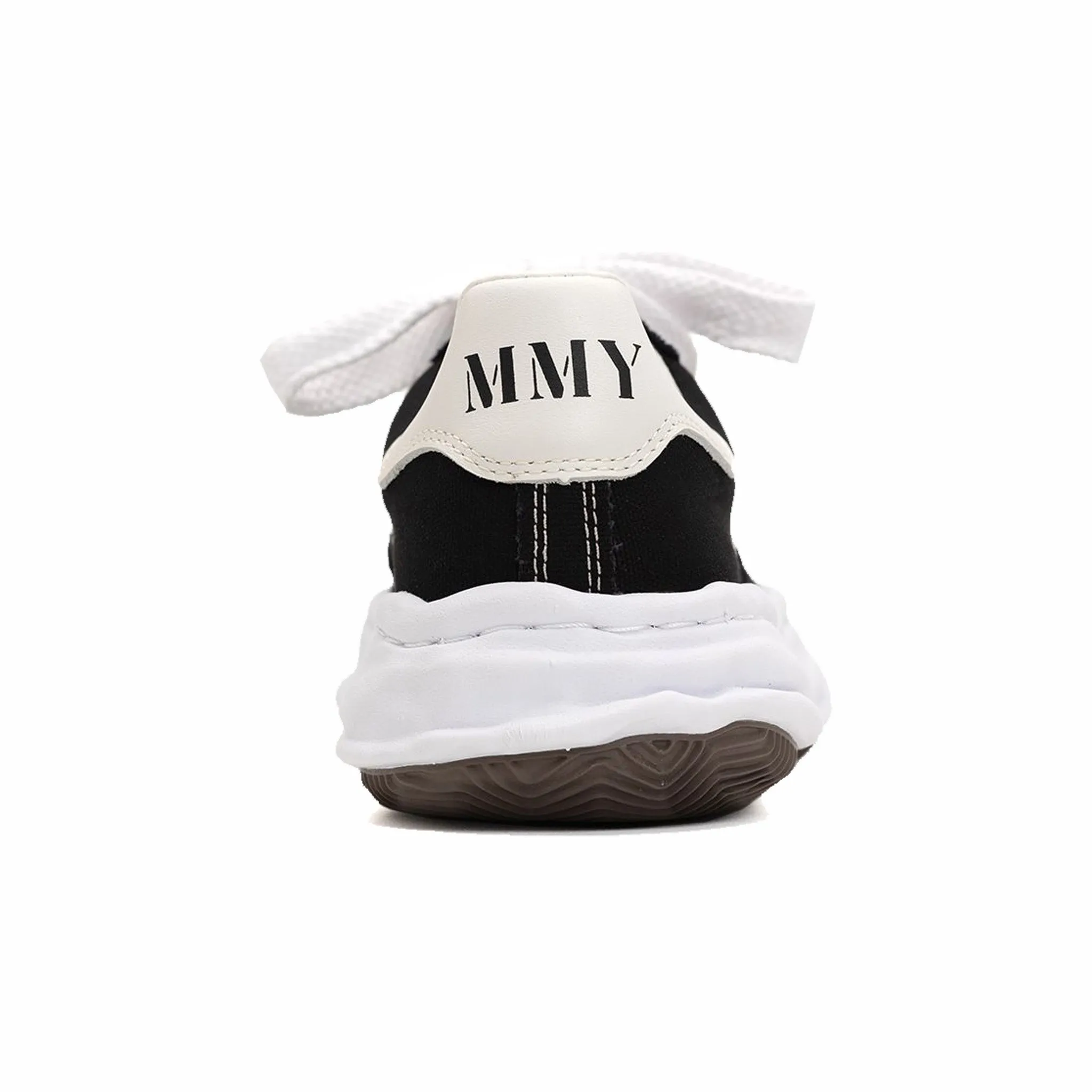 Maison MIHARA YASUHIRO "Blakey" OG Sole Canvas Low-Top Sneaker (Black)