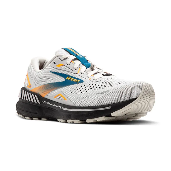 MEN'S ADRENALINE 23 GTX - D - 071 OYSTER MUSHROOM/ORANGE/BLUE