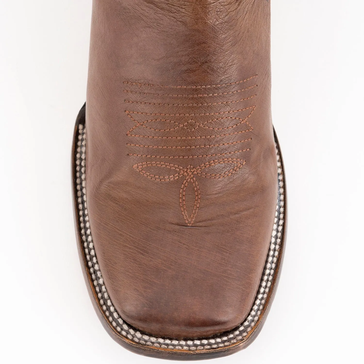 Men's Ferrini Morgan Smooth Ostrich Square Toe Boot 1029307
