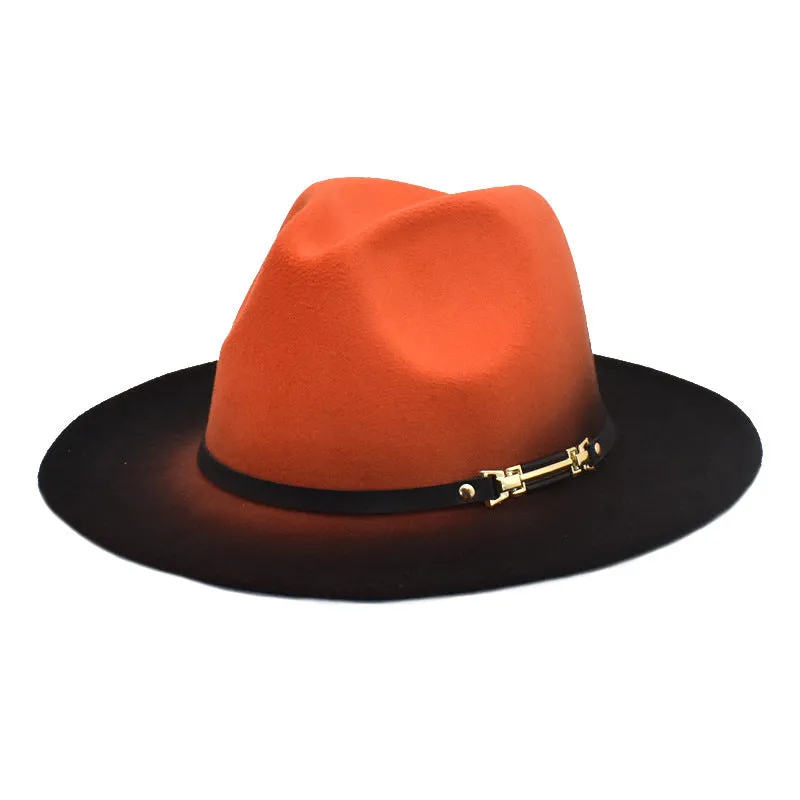 Mens Kentucky Derby Hats Autumn And Winter Women 'S British Style Top Hat Men