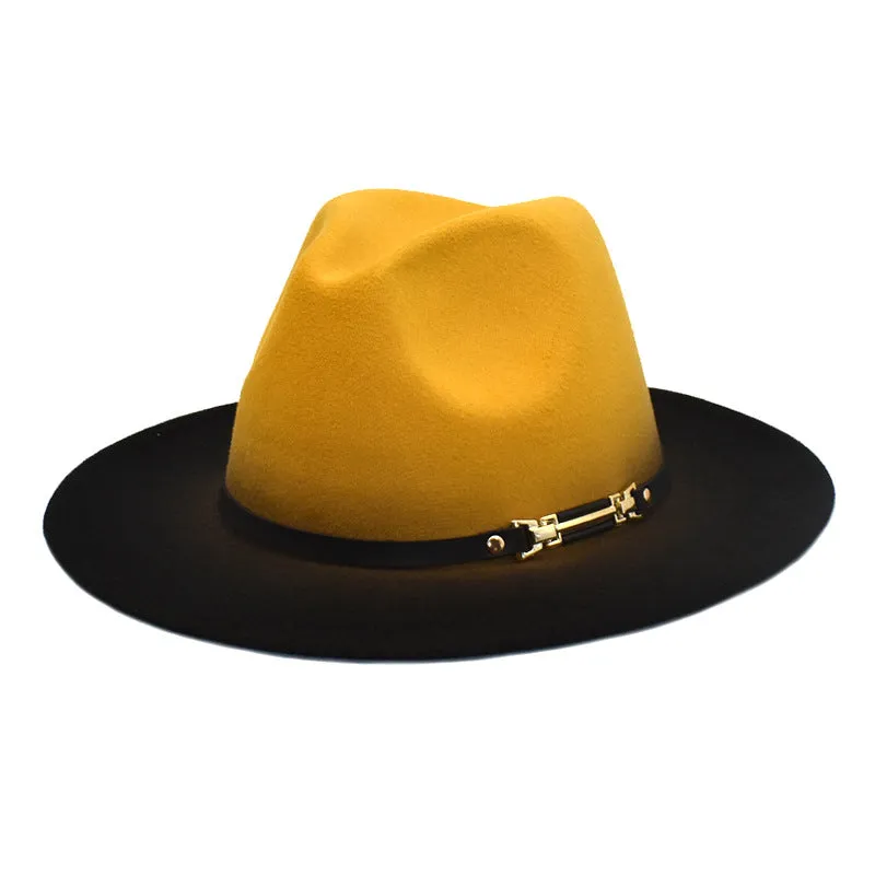 Mens Kentucky Derby Hats Autumn And Winter Women 'S British Style Top Hat Men
