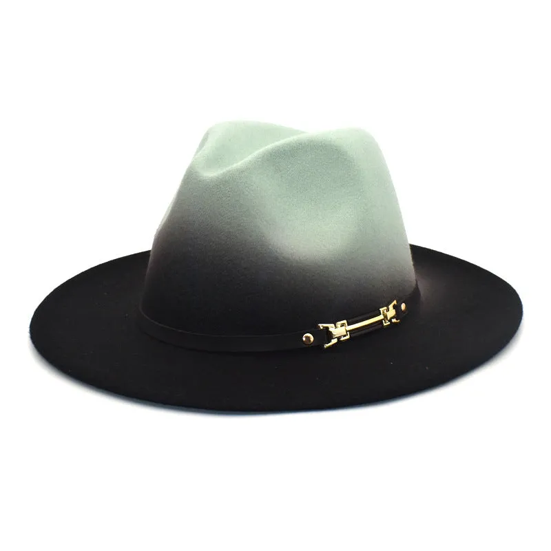 Mens Kentucky Derby Hats Autumn And Winter Women 'S British Style Top Hat Men