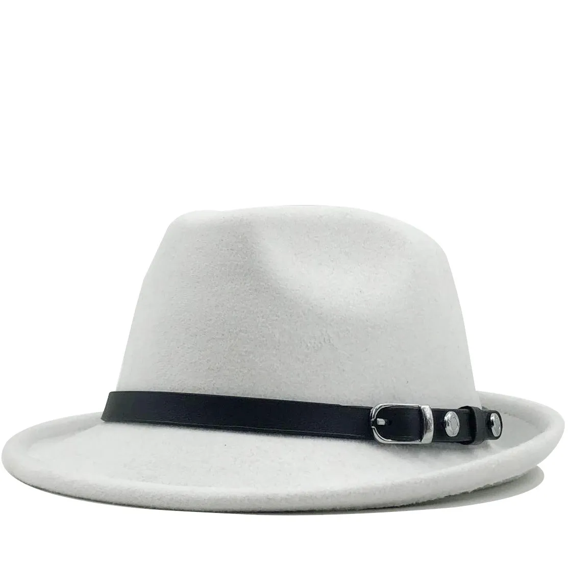 Mens Kentucky Derby Hats Men and Women Autumn and Winter Woolen Hat Retro Fashion Casual