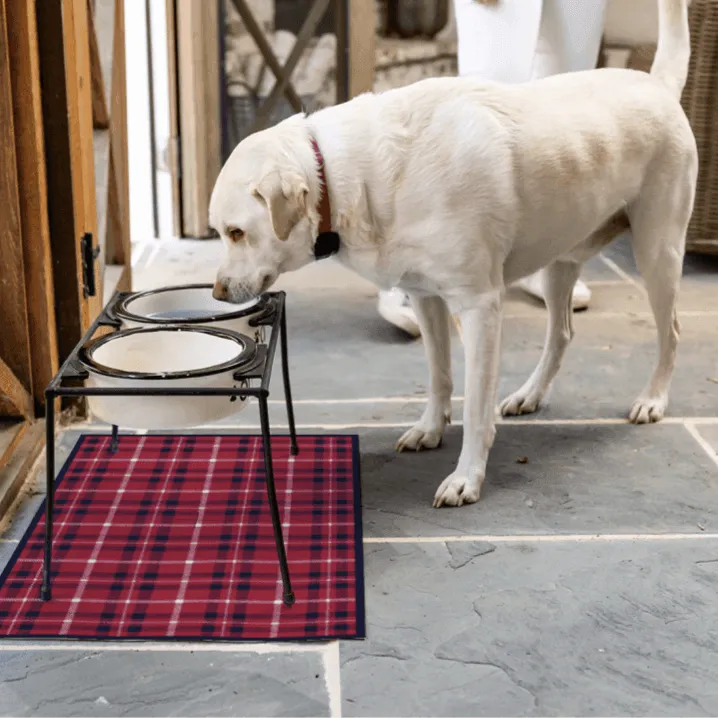 Noelle PetFlat | Maroon - Premium Vinyl Mat