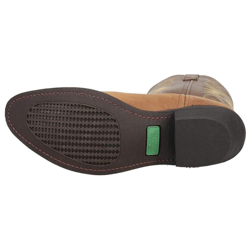 Paris Round Toe Cowboy Boots