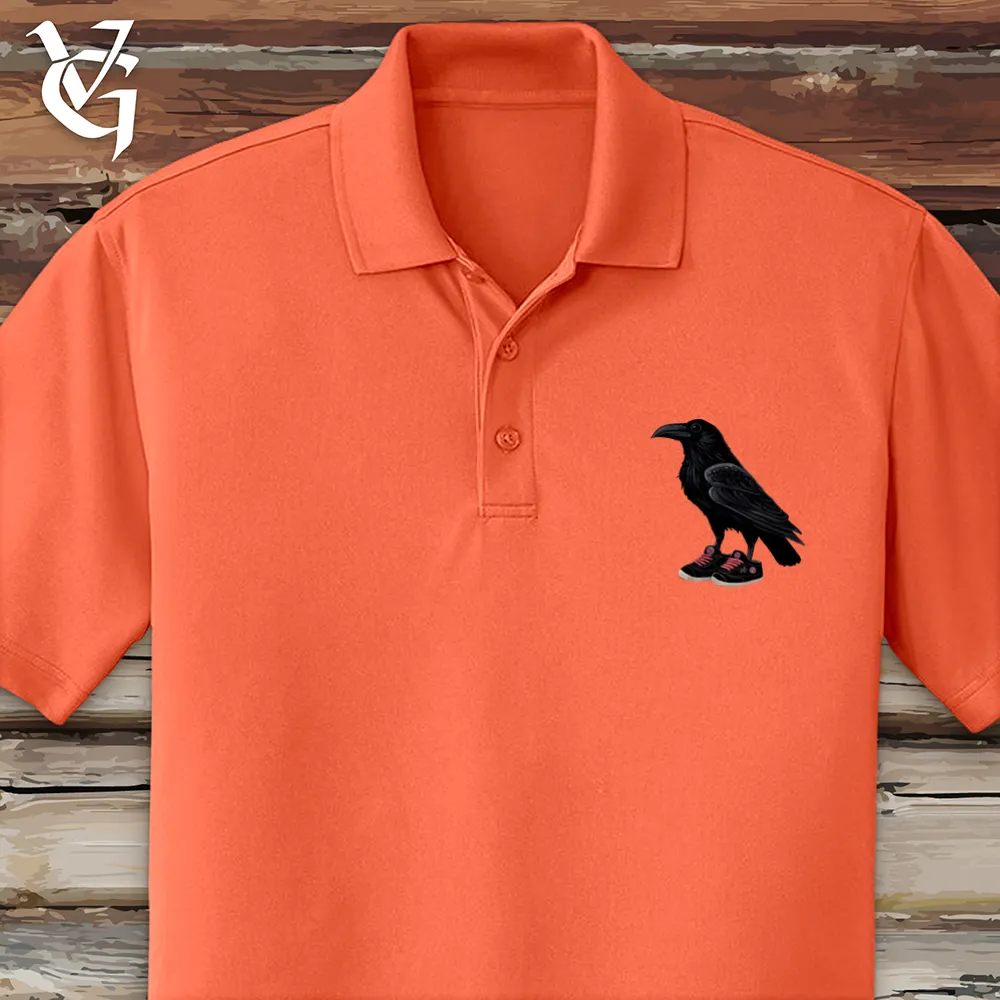 Raven Wearing Sneakers Polo