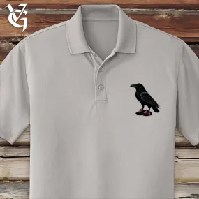 Raven Wearing Sneakers Polo