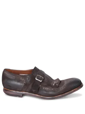 Shanghai Vintage Suede Loafer in Brown