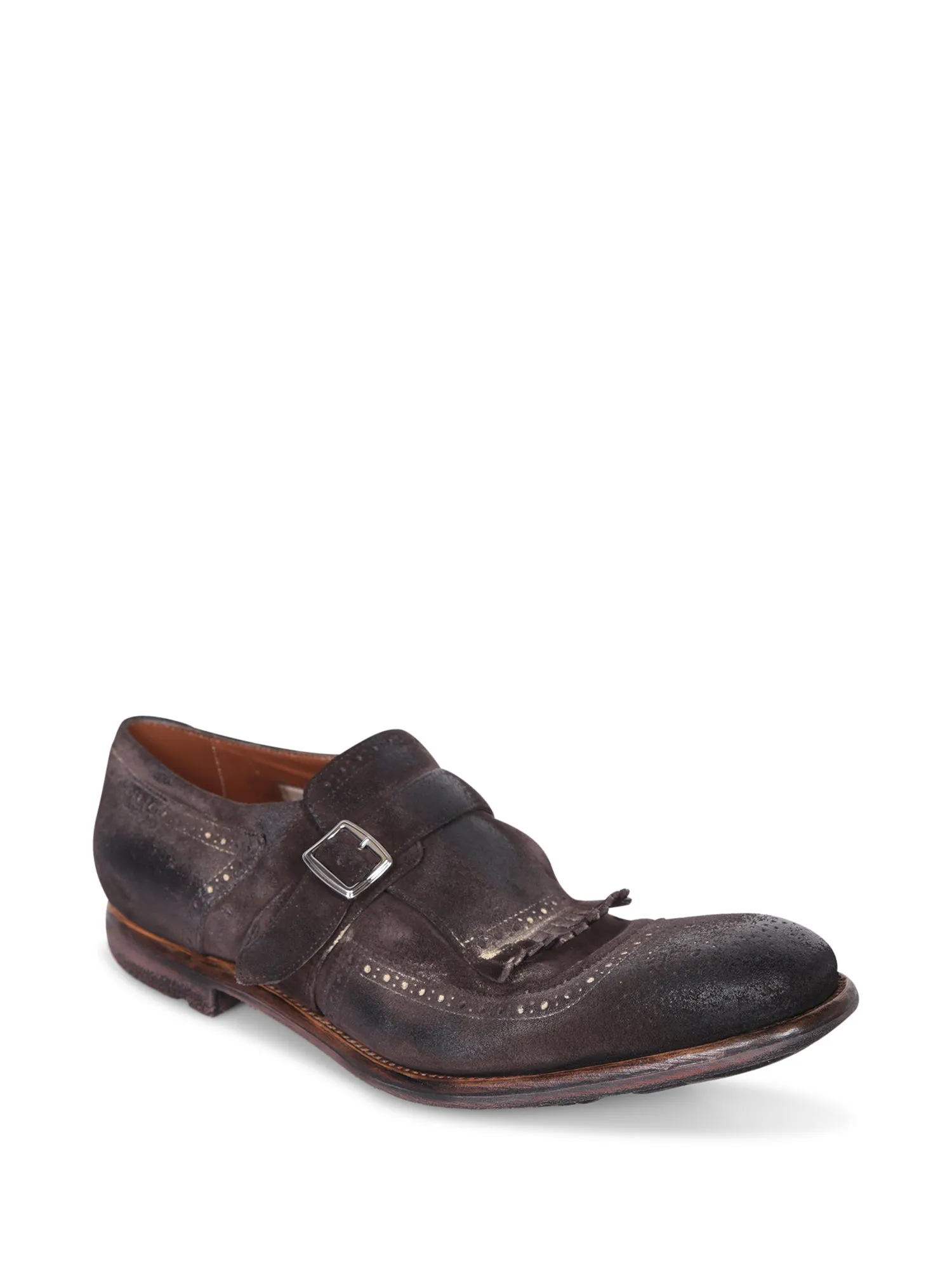 Shanghai Vintage Suede Loafer in Brown
