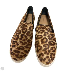Shoes Flats By Clothes Mentor In Animal Print, Size: 8.5