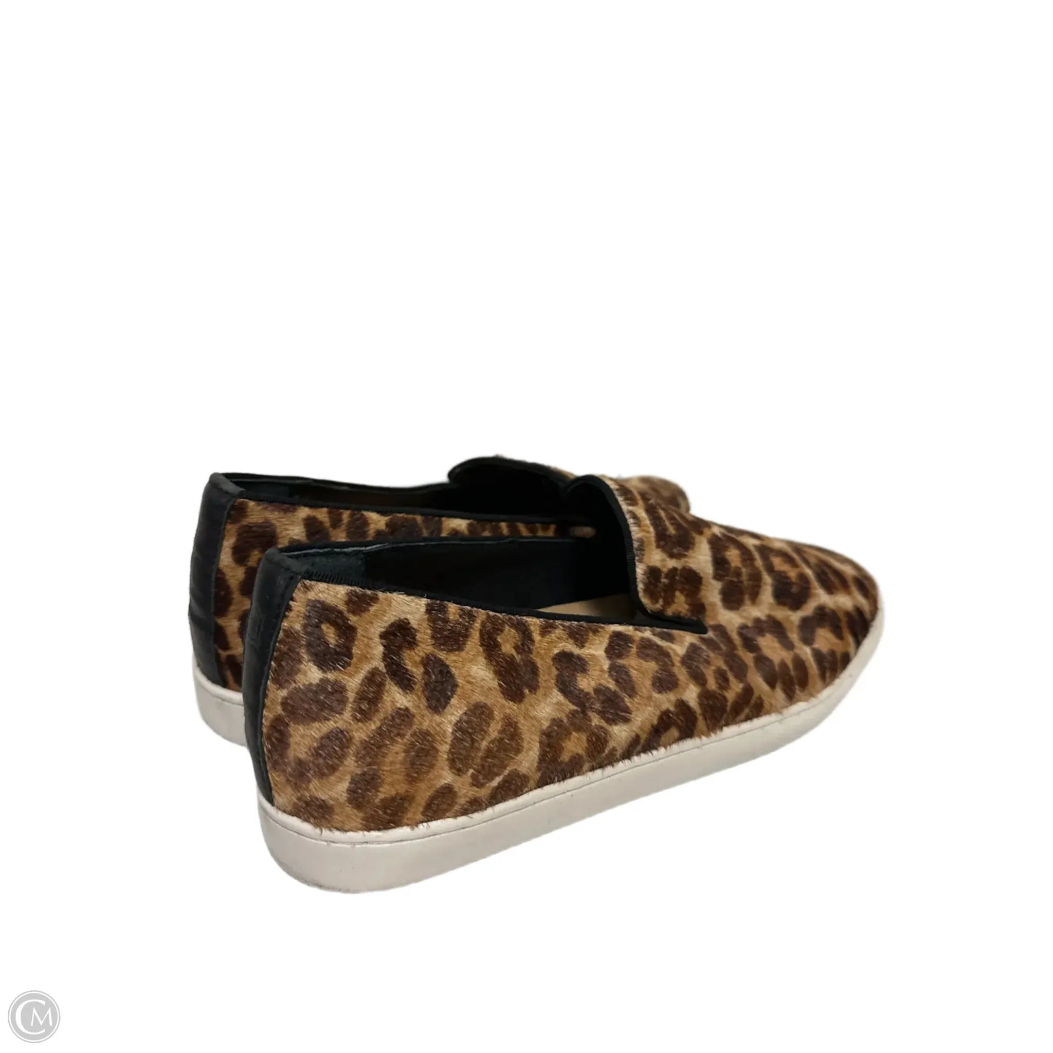 Shoes Flats By Clothes Mentor In Animal Print, Size: 8.5