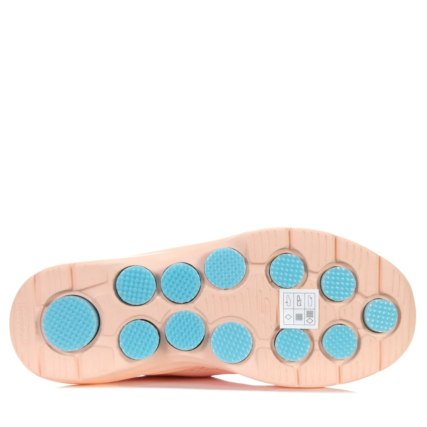 Skechers GOwalk 7 - Cosmic Waves 125215 Peach
