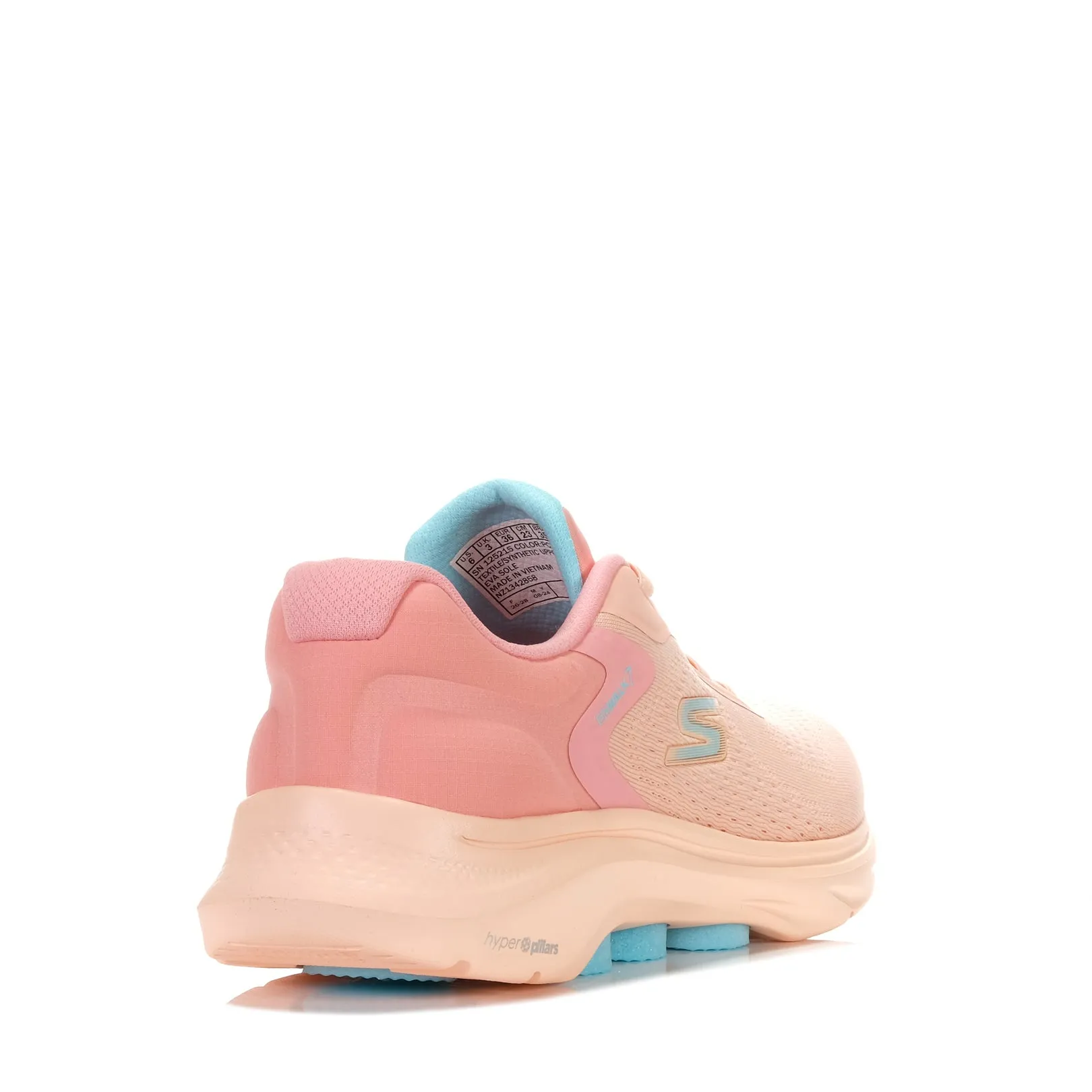 Skechers GOwalk 7 - Cosmic Waves 125215 Peach
