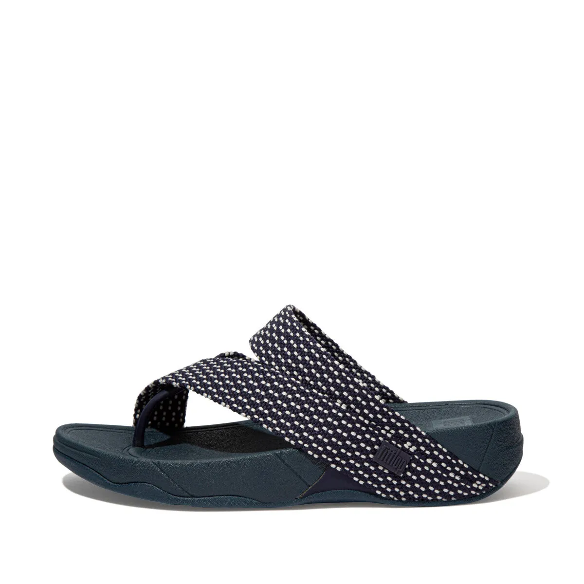 SLING Men's Dotted-Weave Toe-Post Sandals