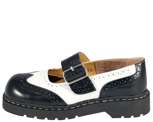 TUK-T1035 Brogue Mary Jane Shoes