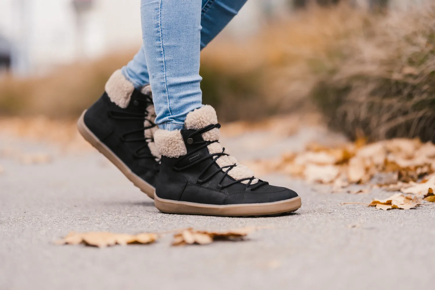 Winter Barefoot Boots Be Lenka Bliss - Black